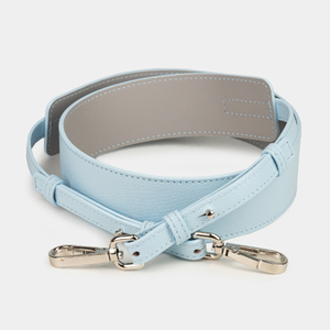 Сумка Emilie из кожи козы, голубого цвета