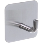 Крючок из нержавеющей стали на липкой основе 3М «БАСТОФ», форма квадрат, нагрузка до 5кг/4,5см