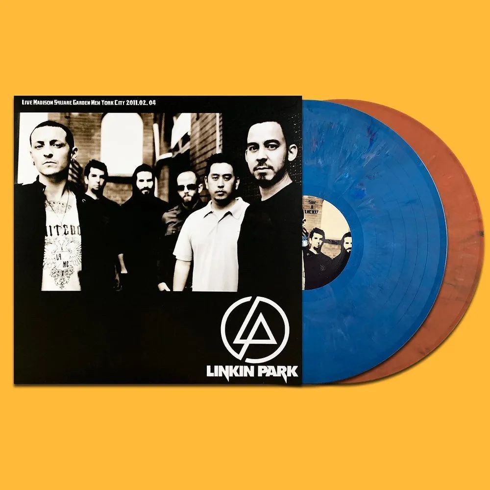 LINKIN PARK. Live Madison Square Garden (2LP, Blue & Red Marbled, 9963775882336) Новая запечатанная виниловая пластинка Линкин Парк