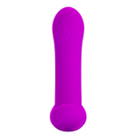 Лиловый стимулятор Geri с подвижным хвостиком