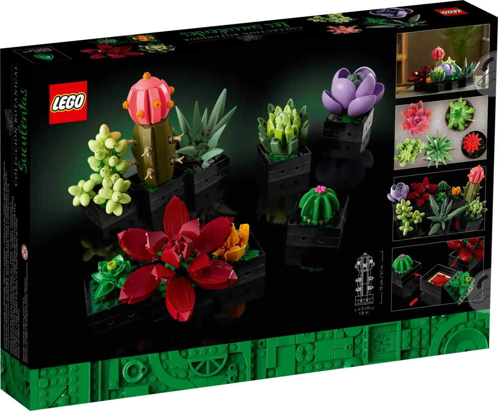 Конструктор LEGO Botanical Collection 10309 Суккуленты
