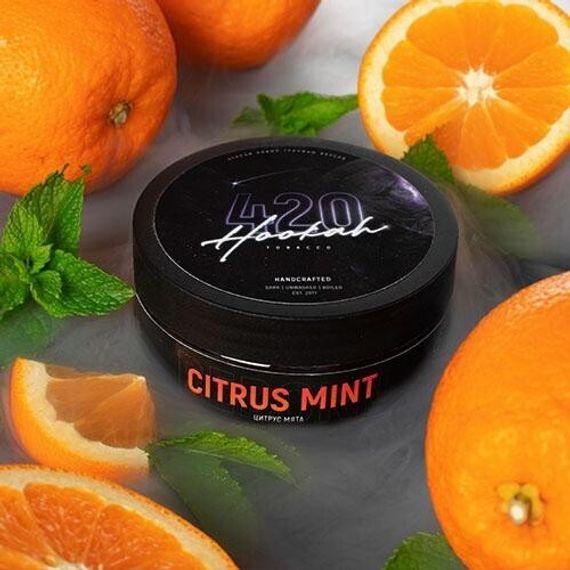 420 Dark Line - Citrus Mint (100g)