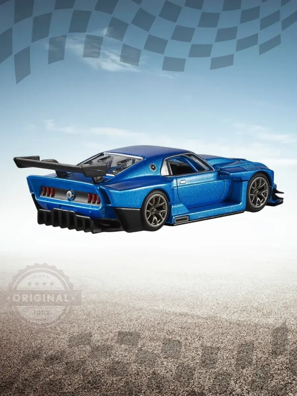 Машинка Хот Вилс Премиум 69 Modified Ford Mustang HWT04