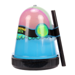 Лизун "Slime "Ninja", 2 в 1 смешивай цвета, синий и желтый, 130 г.