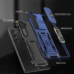 Чехол Safe Case с кольцом и защитой камеры для Samsung Galaxy Z Fold 6