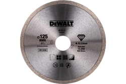 Диск алмазный 125х22.2 мм DEWALT DT3713