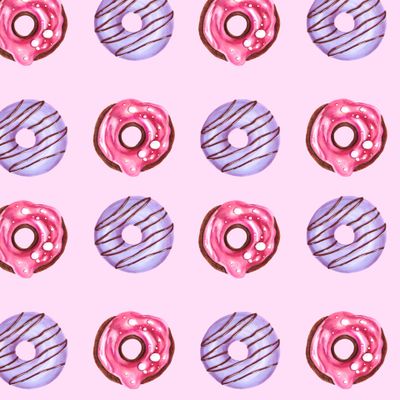 Пончики с глазурью