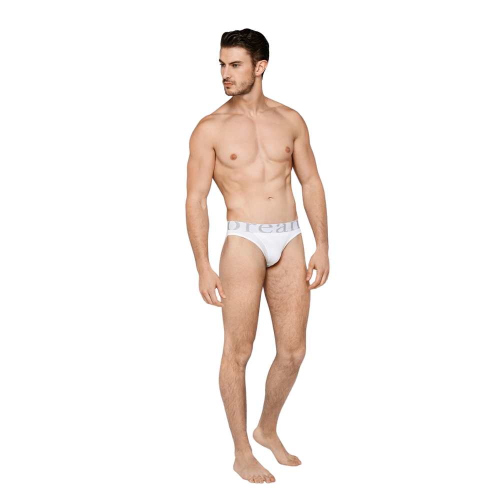 Мужские трусы слипы с широкой резинкой белые Doreanse 1225