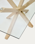 Обеденный стол Arya 180x100 стекло