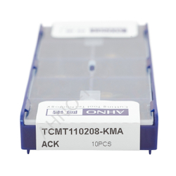 Пластина твердосплавная ISO TCMT110208-KMA ACK20E AHNO по чугуну, получистовая