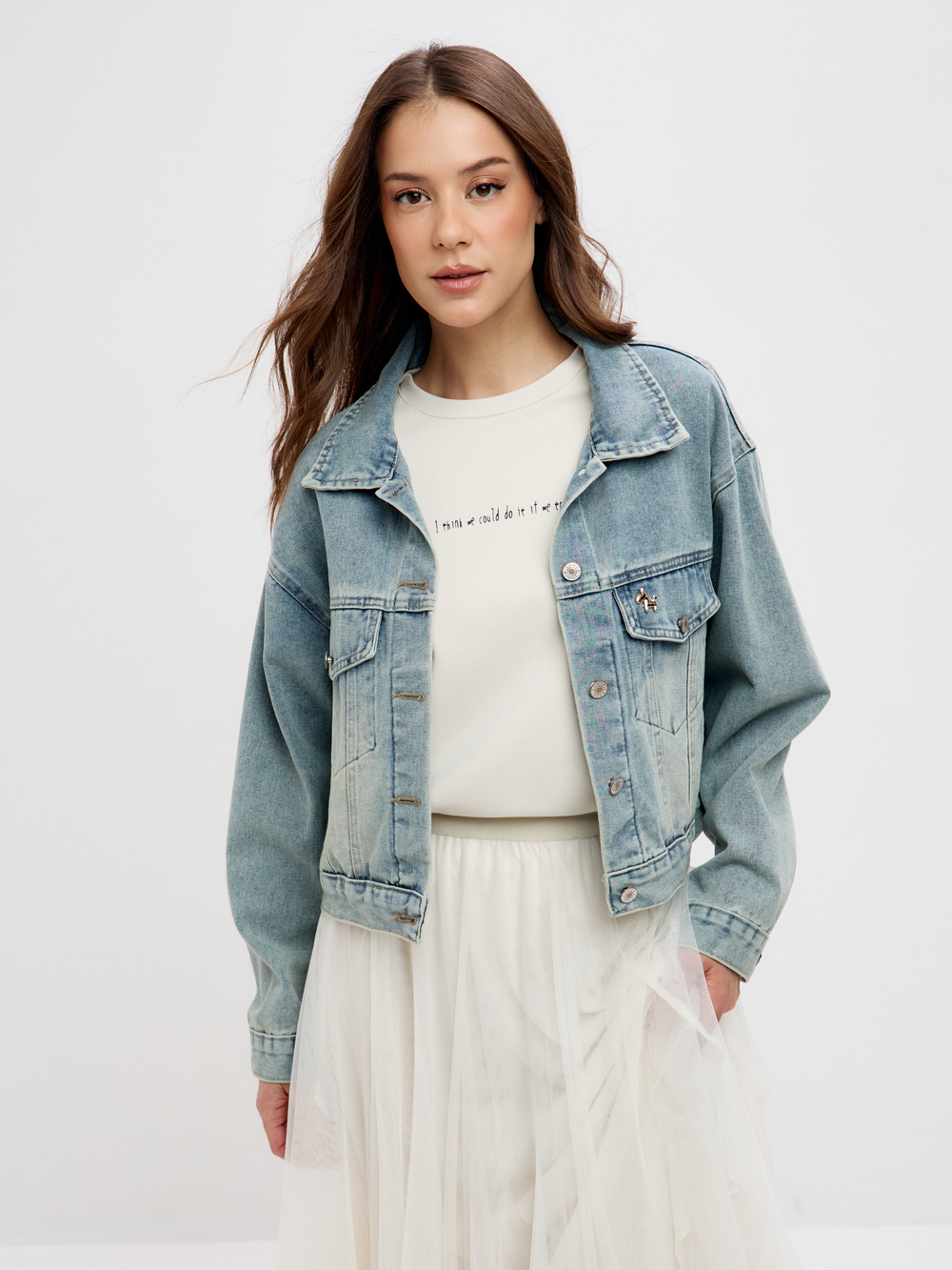 Джинсовый жакет