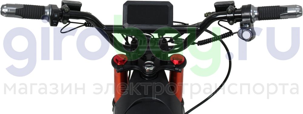 Электромотоцикл IKINGI WISH 01 1500W (52V/30Ah) - Оранжевый фото №9