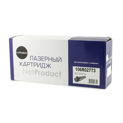 Картридж 106R02773/106R03048 для Xerox Phaser 3020/WC 3025, NetProduct, 1,5K (старая прошивка)