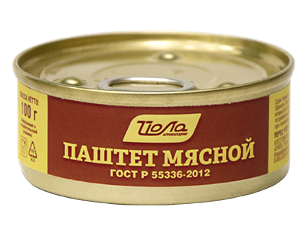 паштет мясной 100гр*12 (ключ) ЙоЛа NEW