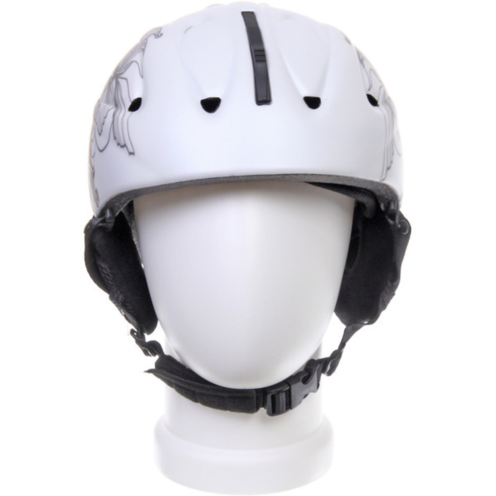 Шлем защитный для зимних видов спорта MS-86 Grey Flower, размер M (55-58)