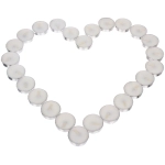 Свечи чайные в наборе 50 шт «Белоснежная классика», Белый