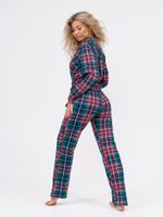 852 Пижама "Зеленая клетка" SveTekst (Акция)