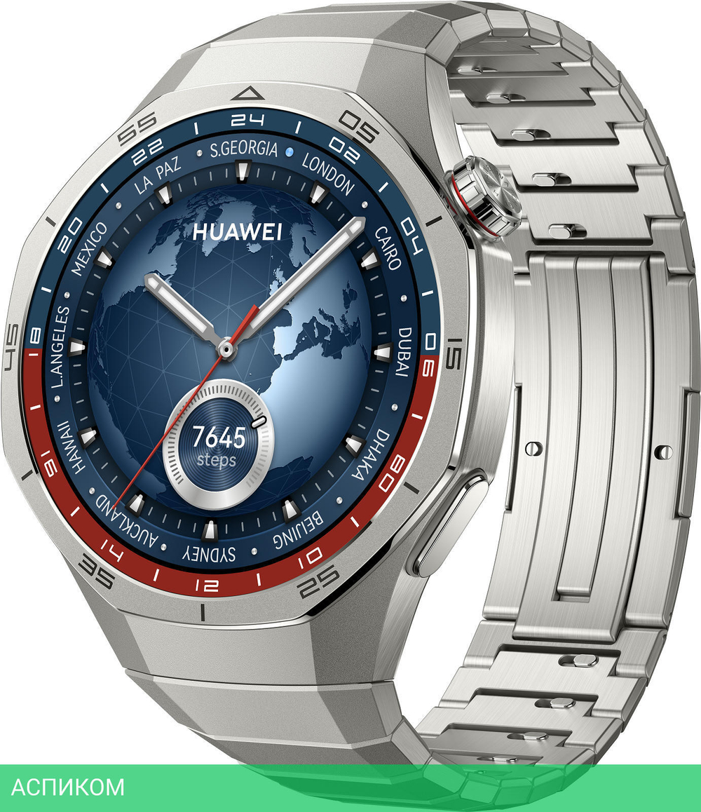 Умные часы Huawei Watch GT 5 Pro 46мм VLI-B29 Titanium Strap (55020DGG)