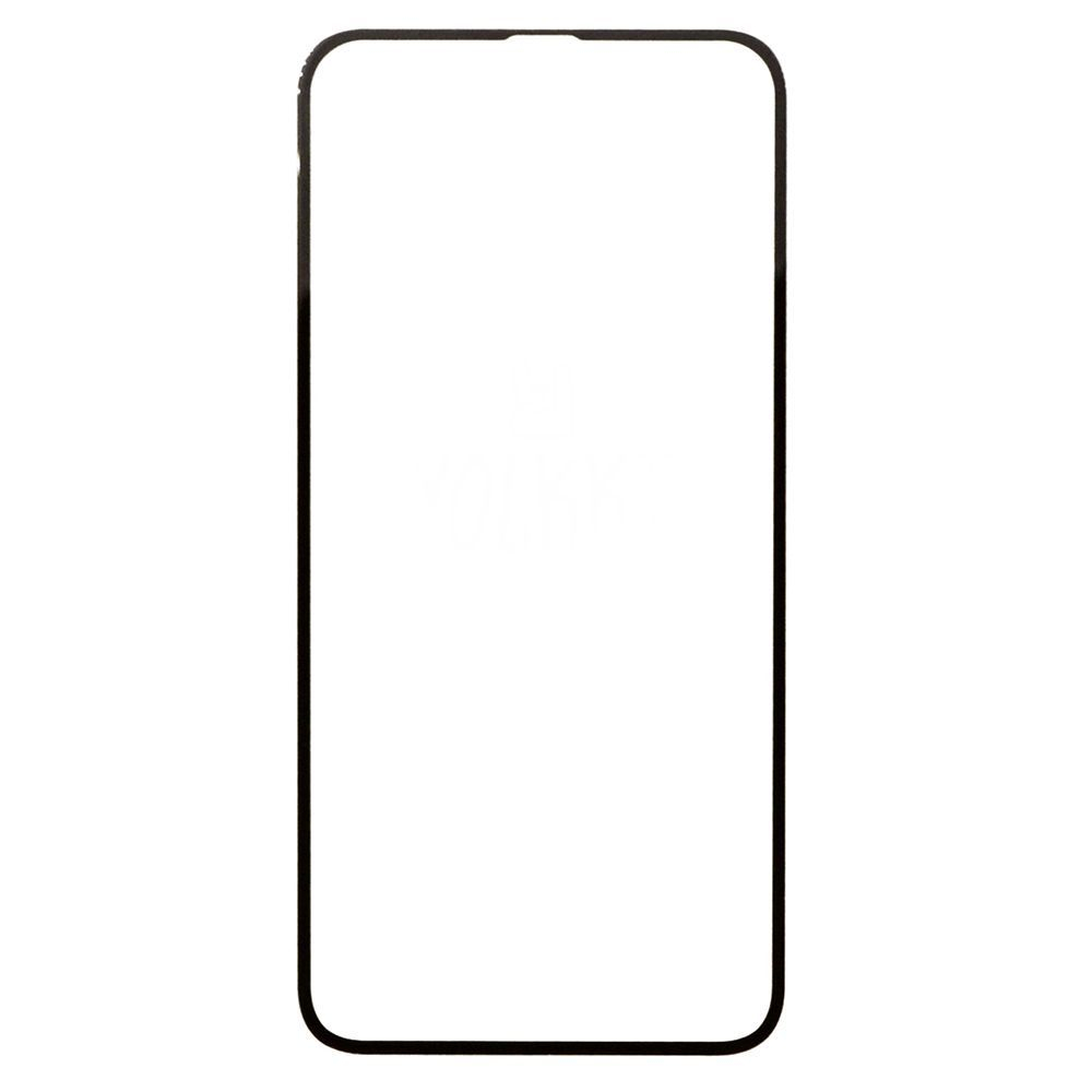 Защитное стекло для iPhone Xr и 11 с черной рамкой 2,5D Full Glue
