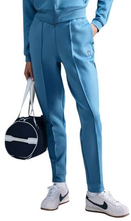 Женские теннисные брюки Nike Court Dri-Fit Heritage Knit - Blue