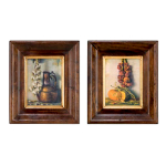 Деревенский натюрморт в деревянной раме, 50х65 см