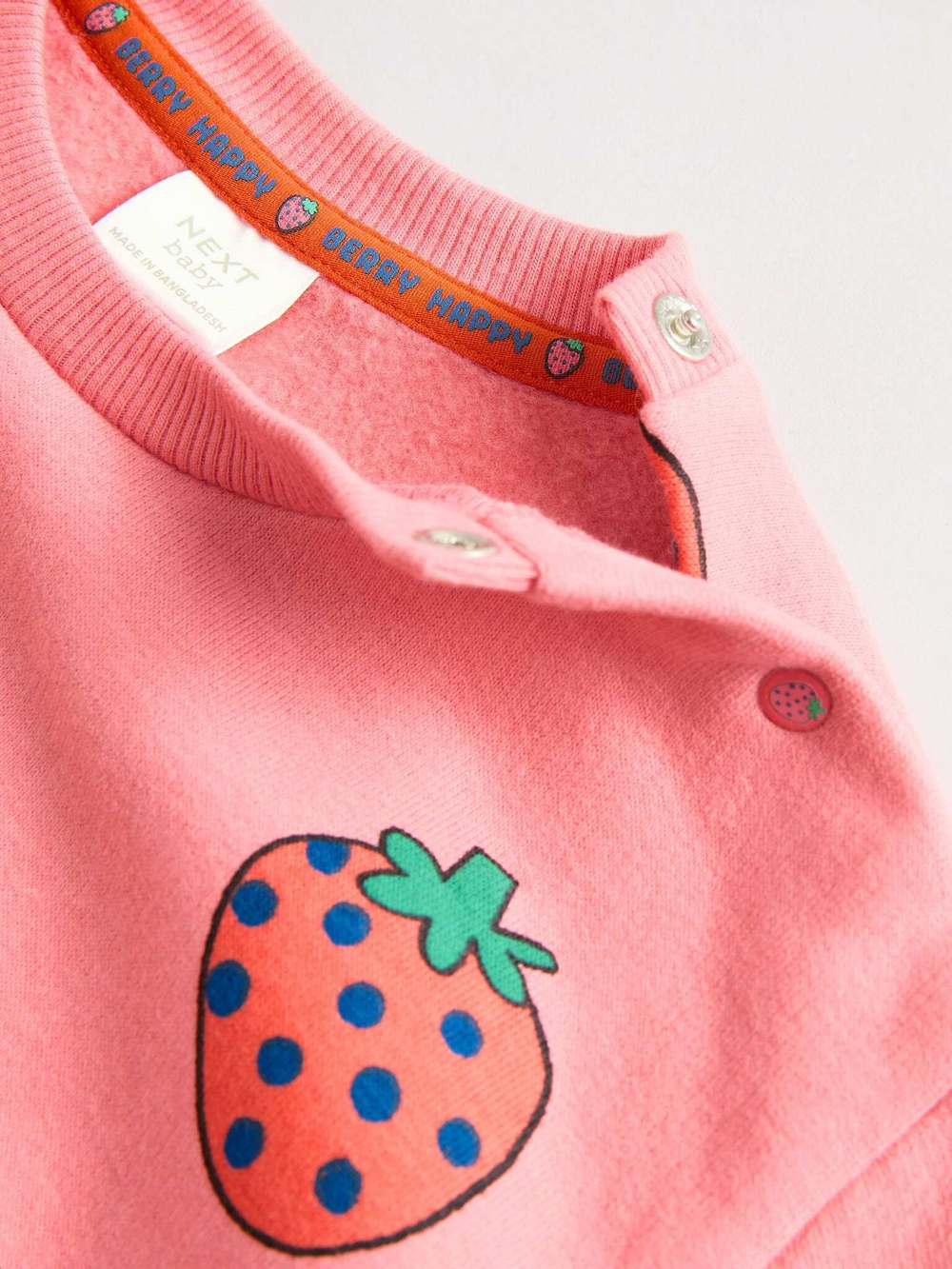 Толстовка и легинсы в комплекте для малышей Next E66-476, Темно-розовый