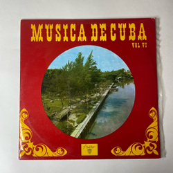 Винтажная виниловая пластинка LP Сборник Кубинской Музыки Musica De Cuba Instrumental Vol VI (Куба 1977)