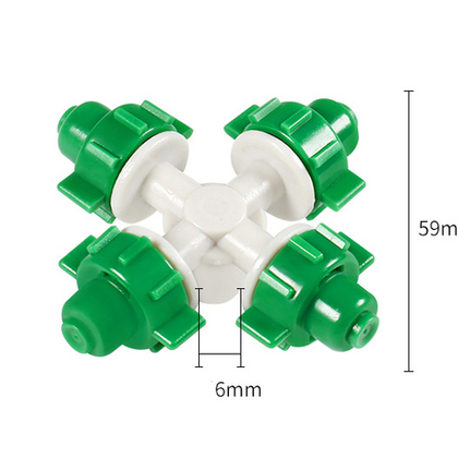 Туманообразователь 360, 40-90 л/ч для 6 мм коннектора, 5 штук.