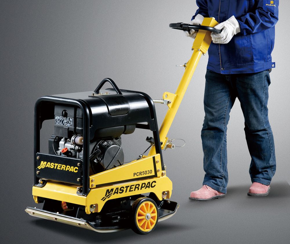 Виброплита дизельная Masterpac PCR5030С гидравлика - [181 кг / 30 кН / Changchai 178FA]