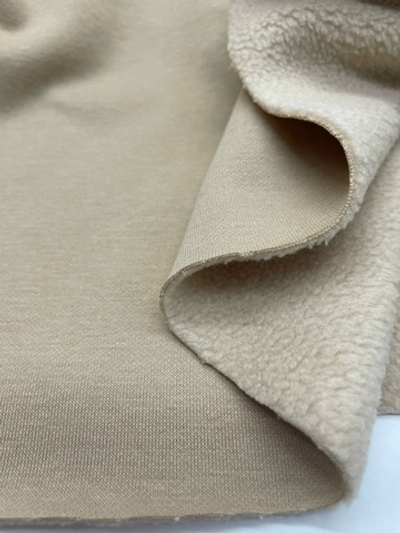 Футер 3 нитка барашек песок