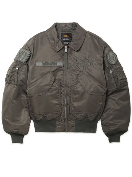 Мужской Бомбер Slam Jam X Alpha Industries Cwu-45