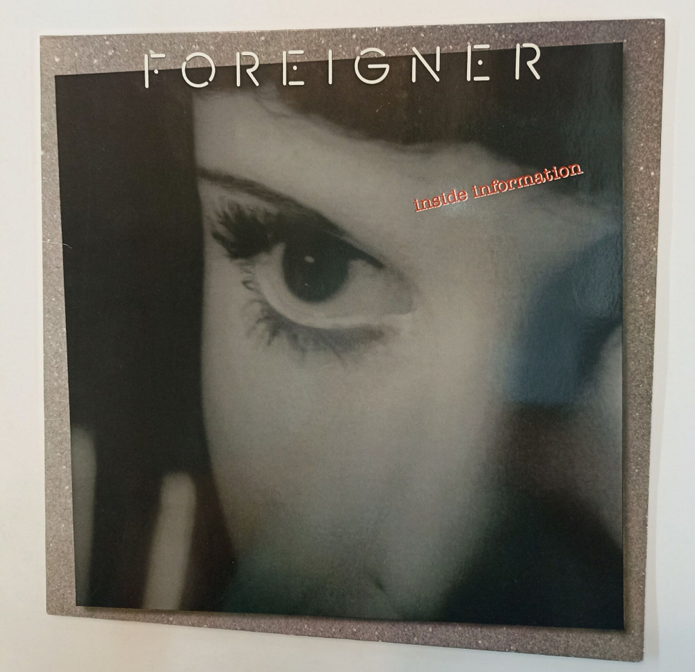 Винтажная виниловая пластинка LP Foreigner Inside Information (Germany 1987)