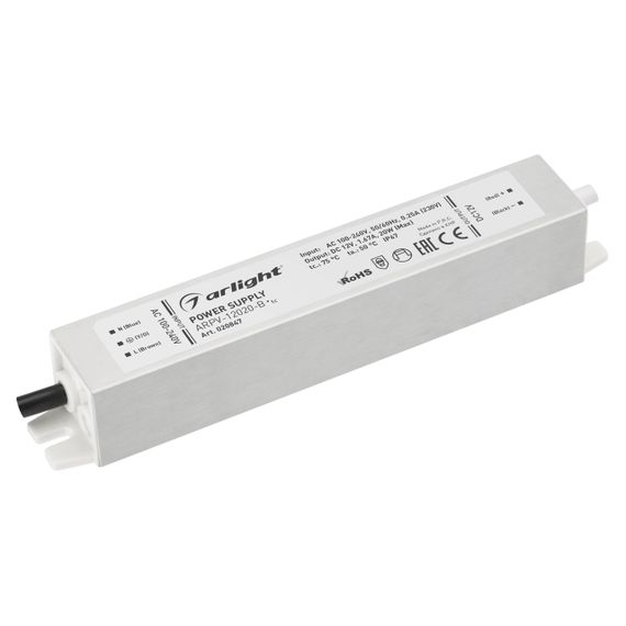 Блок питания Arlight ARPV-20B 12V 20W IP67 1,67A 020847