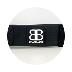 Ошейник Billowthane BLACK 4 см BullyBillows (испачкан логотип)