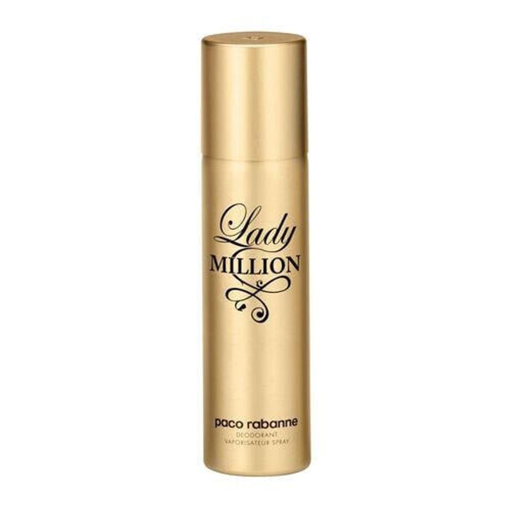 Женская парфюмерия Paco Rabanne Lady Million Deodorant