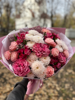 Букет с розой Кантри Блю