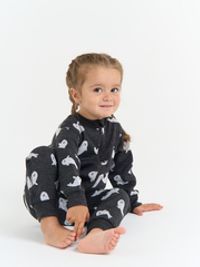 Термокомбинезон с шерстью "Морские котики" 0+