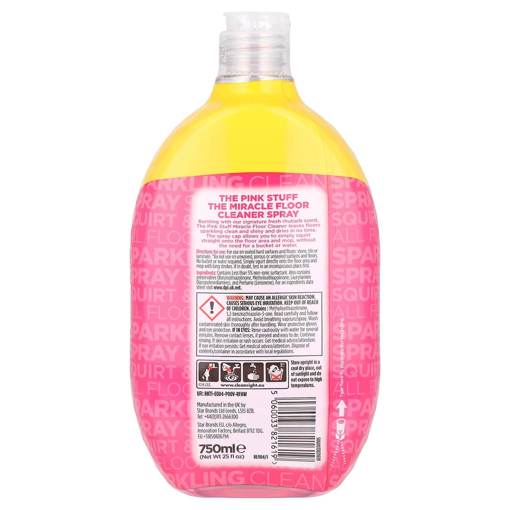 The Pink Stuff, The Miracle, спрей для очищения пола, 750 мл (25 жидк. унций)