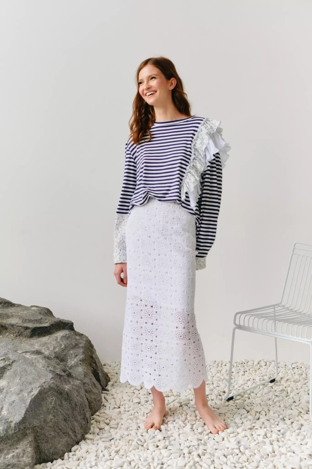 Кружевная юбка