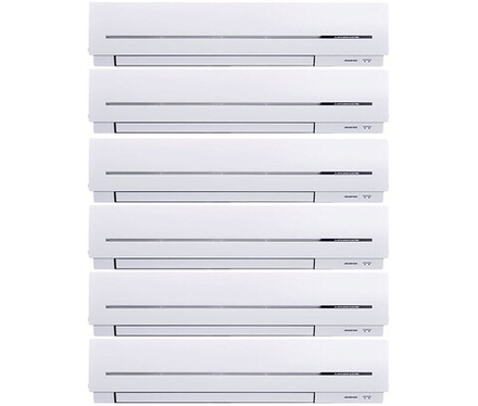 Mitsubishi Electric MXZ-6D122VA/MSZ-SF20VA/MSZ-SF20VA/MSZ-SF20VA/MSZ-SF20VA/MSZ-SF20VA/MSZ-SF20VA