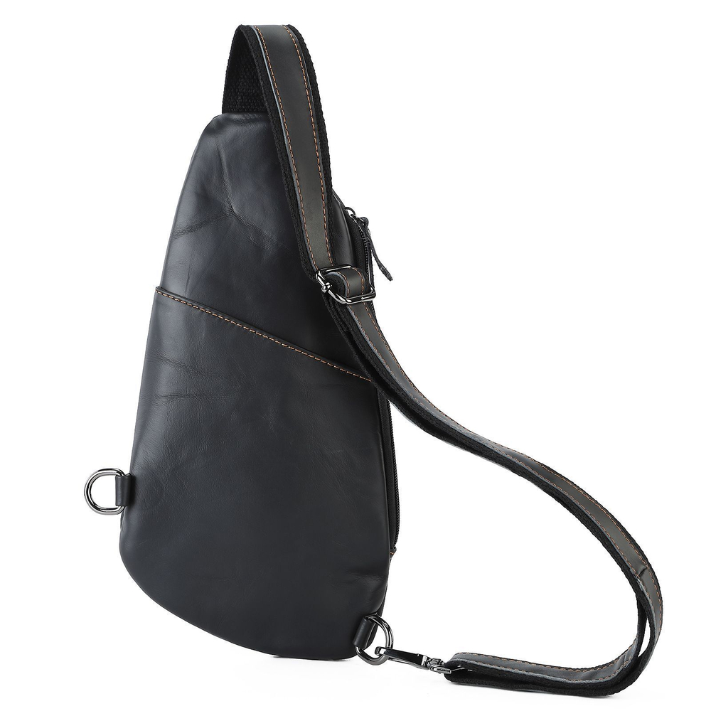 Кожаная сумка на плечо