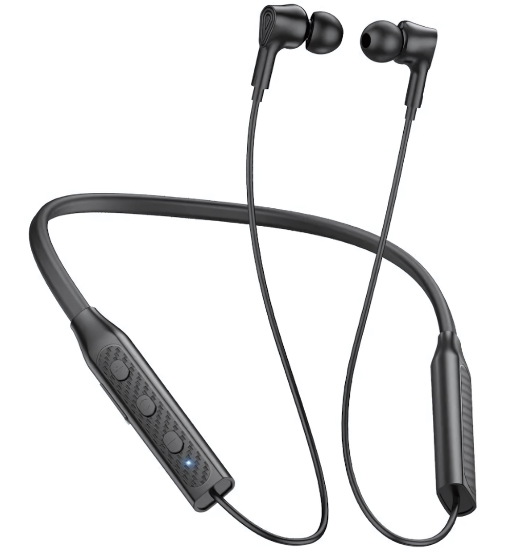 Bluetooth - гарнитура Borofone BE59, вакуумные, BT5.3, 200mAh Black