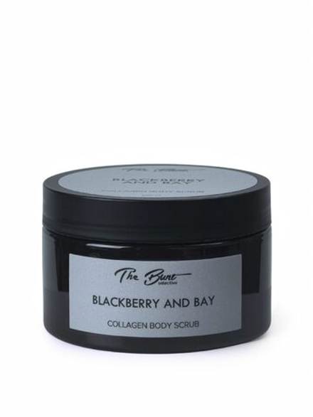 Коллагеновый гелевый скраб для тела Blackberry and Bay (бунт, Ежевика и Лавр), ТМ BUNT