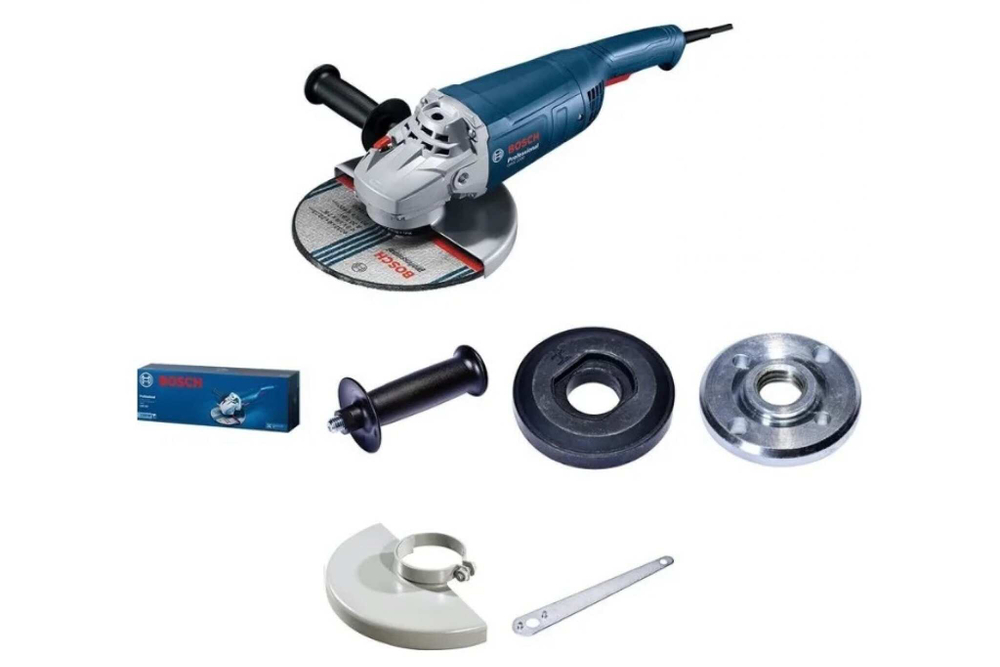 Угловая шлифмашина Bosch GWS 2200, 2200 Вт, 180 мм 06018C00R0