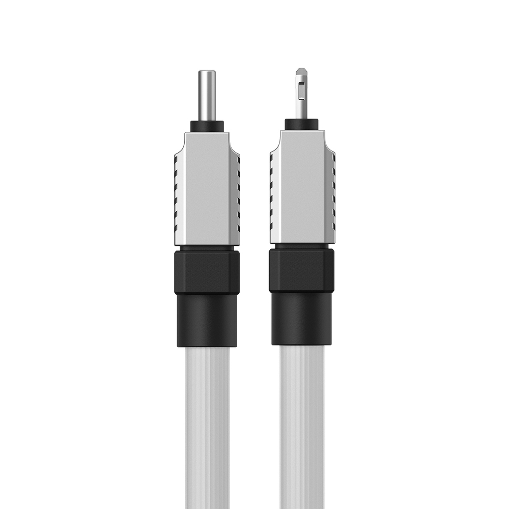 USB-C - Lightning Кабель Baseus CoolPlay Charging+Data 20W 2m - White