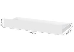 Комплект детской мебели Валенсия комплектация 3 белый текстурный