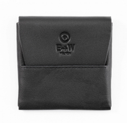Schneider (B+W) Filter leather wallet 6x6x1см. Чехол B+W (Schneider) для cветофильтра до 49мм