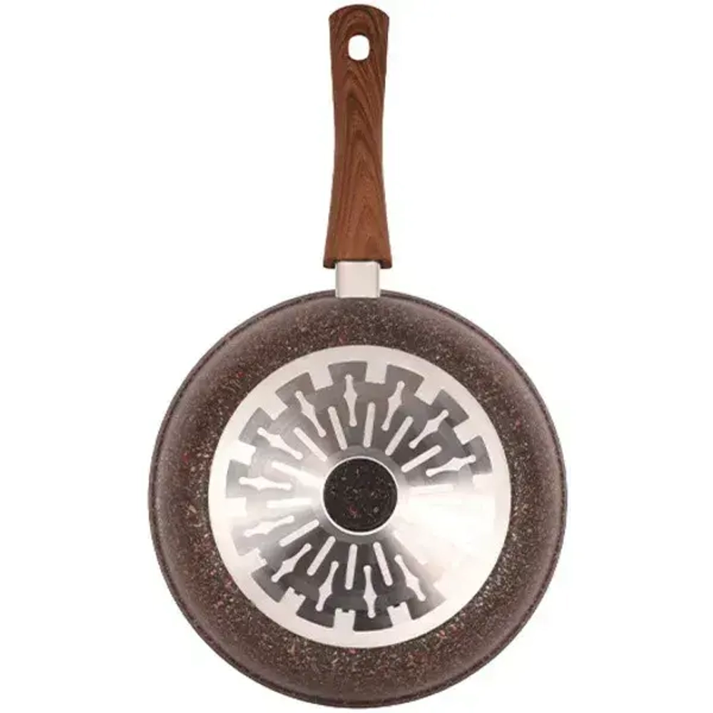 Сковорода 240мм со съемной ручкой, АП линия «Granit Ultra Induction» (red)