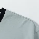 Футболка Ymkashix Hellcome logo серо-синяя