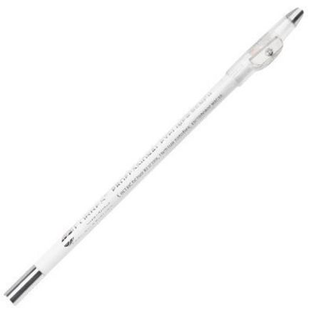 Карандаш для отрисовки эскиза белый с точилкой